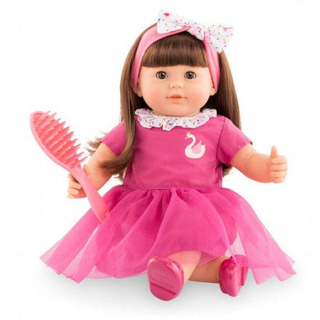 Corolle-Alice - Baby Doll with Long Dark Hair - 14"-130390-Legacy Toys