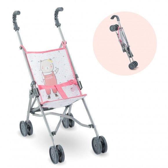 Corolle-Umbrella Stroller - Pink-140720-Legacy Toys
