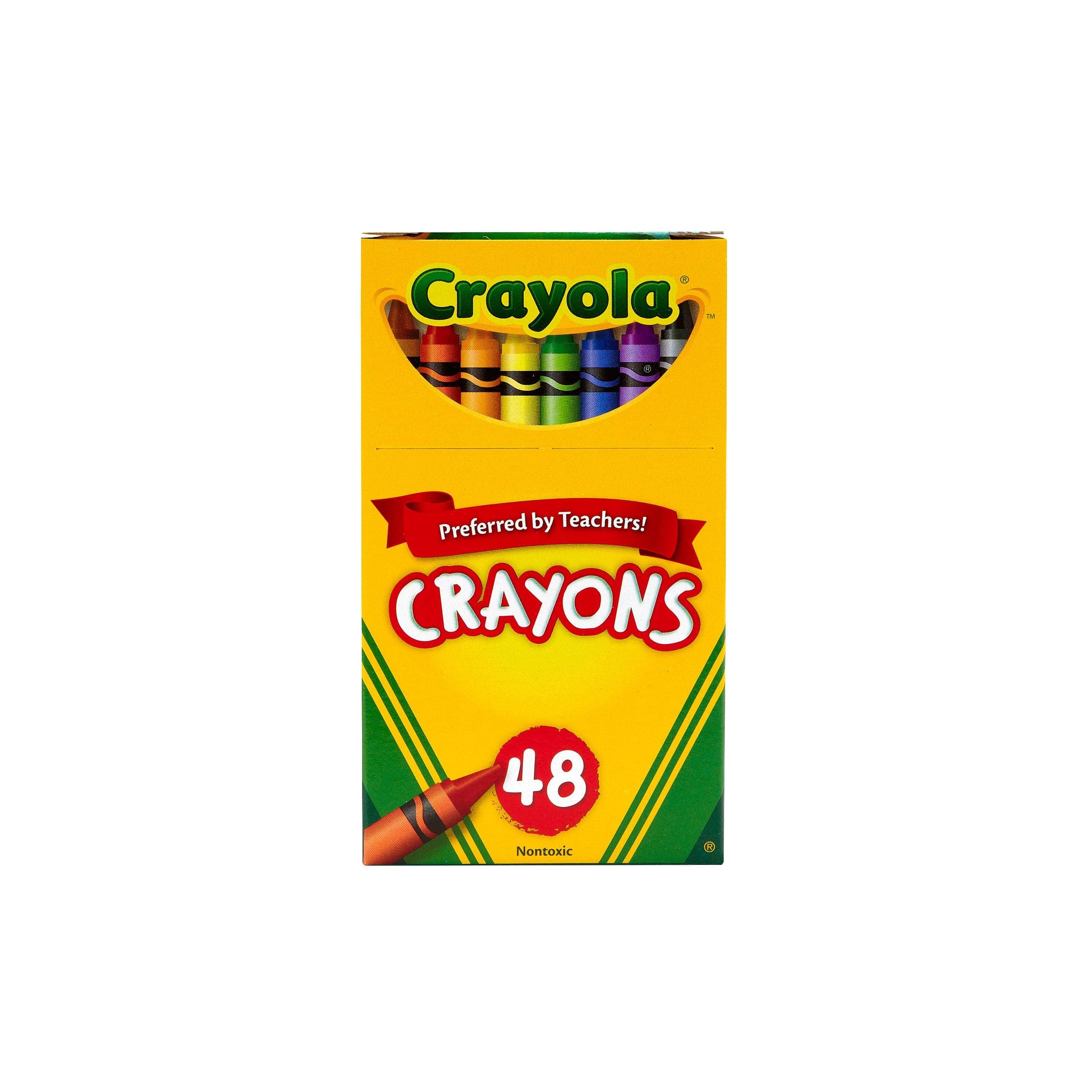 Crayola-Crayola 48 Count Crayons - Tuck Box-52-0048-Legacy Toys