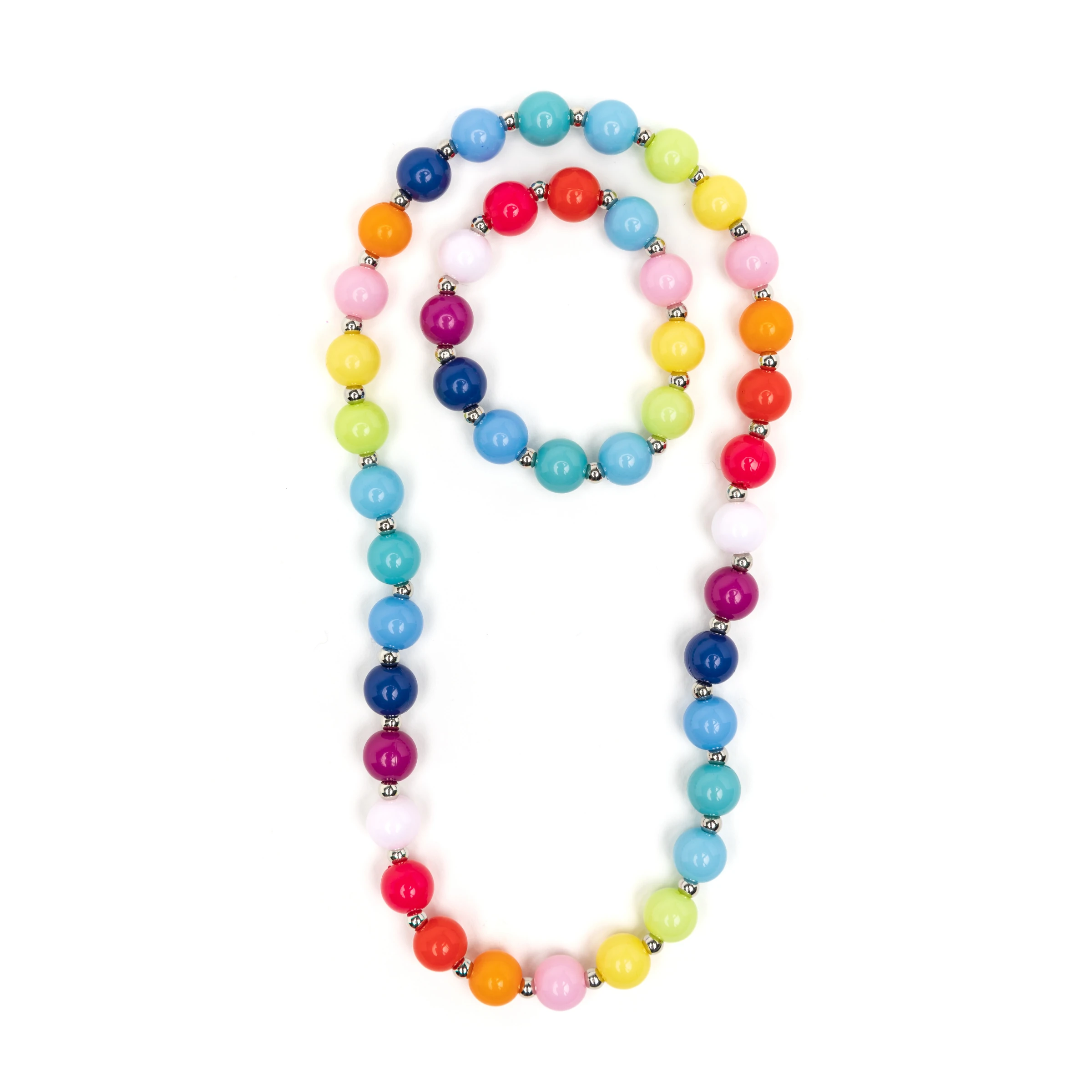 Children Girls Toy DIY Bracelet Making Set Spacer Beads Pendant Accessories  for Bracelet Necklace Jewelry Making Christmas Gifts