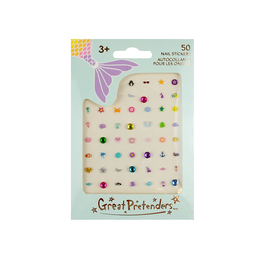 Creative Education-Mermaid Nail Stickers-87703-Legacy Toys