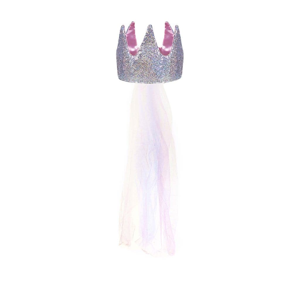 Creative Education-Sequins Crown with Veil-13460-Legacy Toys