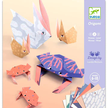 DJECO-Animal Family Origami-DJ08759-Legacy Toys