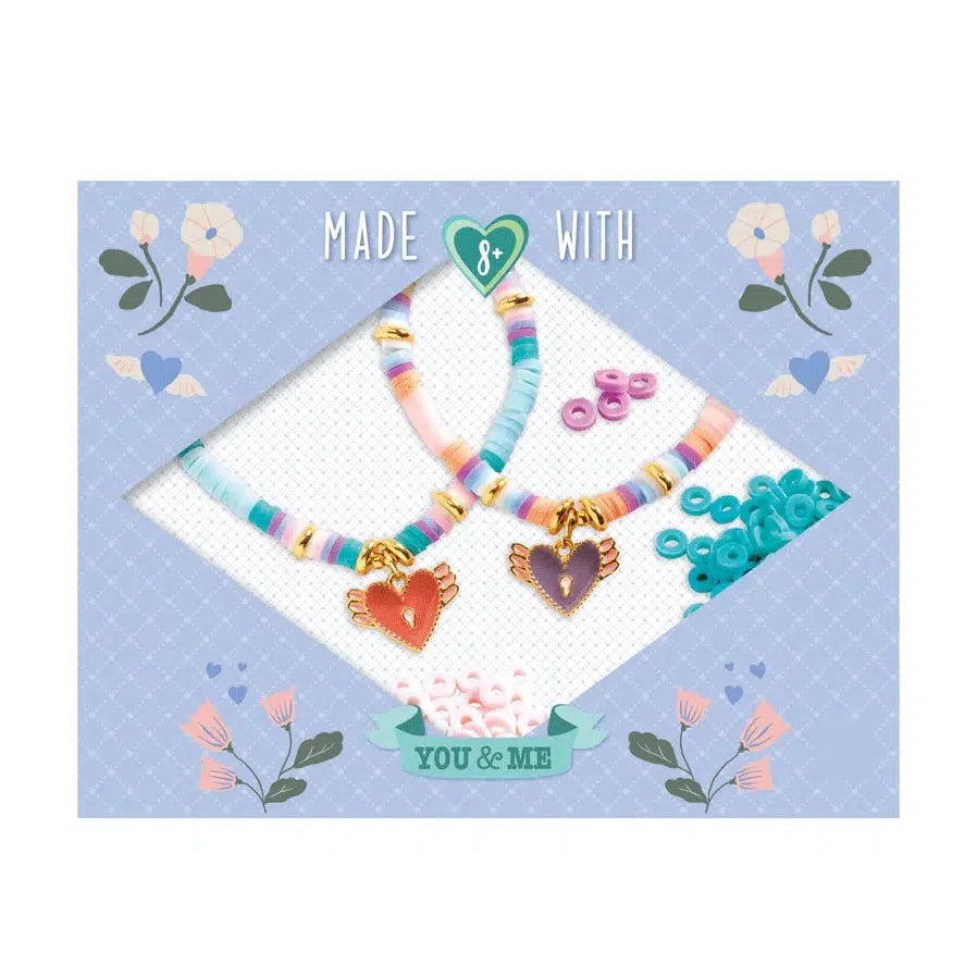 DJECO-Heart Heishi Beads & Jewelry-DJ00015-Legacy Toys