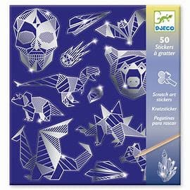 DJECO-Iron Scratch Stickers-DJ09737-Legacy Toys