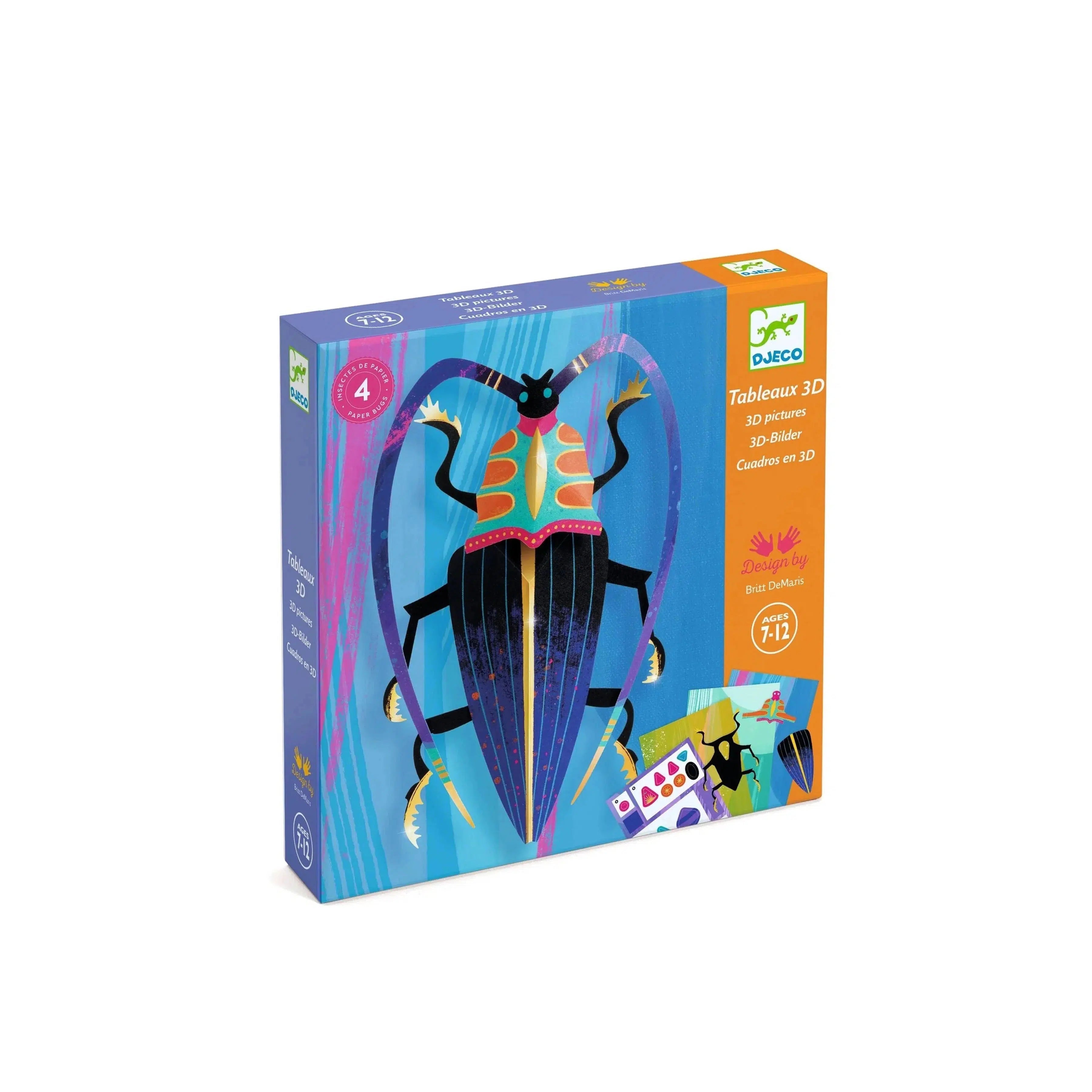 DJECO-Paper Bugs Paper Creation-DJ09449-Legacy Toys