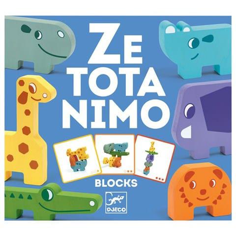 DJECO-Ze Totanimo Blocks-DJ06434-Legacy Toys