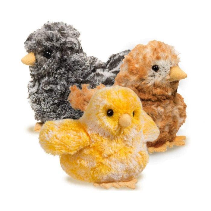 Douglas Toys-Farm Fresh Chicks - Brown Multi-1526-Legacy Toys