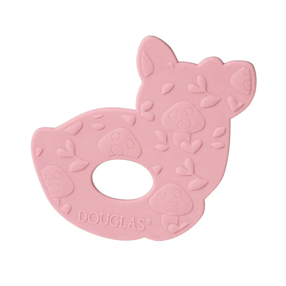 Douglas Toys-Farrah Pink Fawn Silicone Teether-6259-Legacy Toys