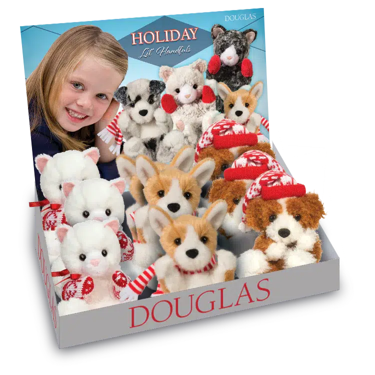 Douglas Toys-Holiday Handfuls - Assortment-9776-Legacy Toys