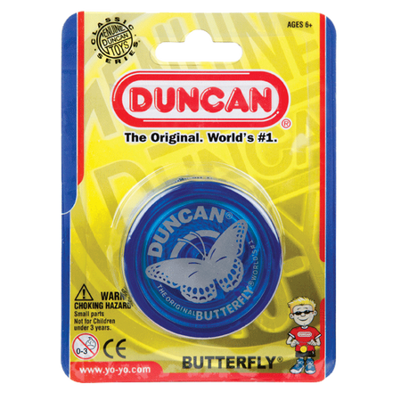 Duncan Toys-Butterfly Yo-Yo Assorted Colors-3124BU-Legacy Toys