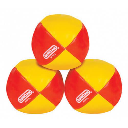 Duncan Toys-Juggling Balls - Set of 3-3830JG-RDYW-Red/Yellow-Legacy Toys