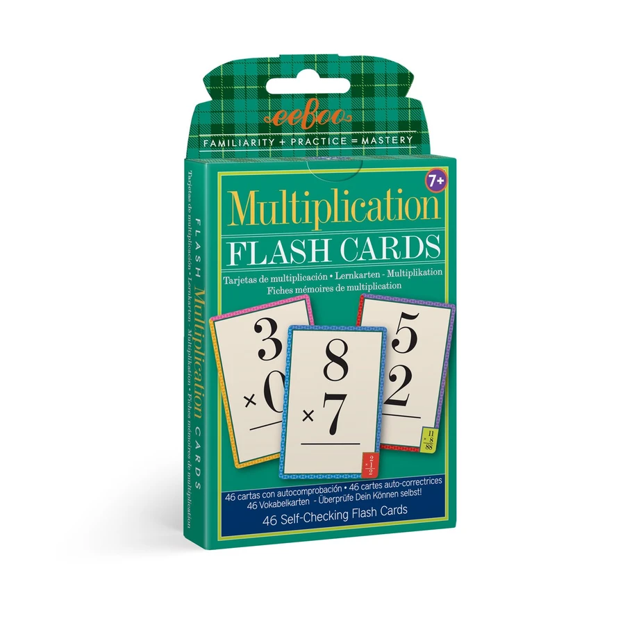 eeBoo-Flash Cards - Multiplication-FMULT2-Legacy Toys