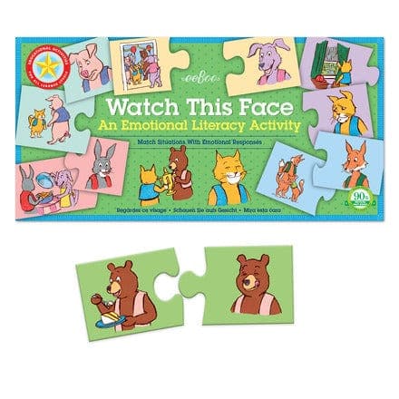 eeBoo-Watch This Face - All Learner Puzzle Pairs-PPWFC2-Legacy Toys