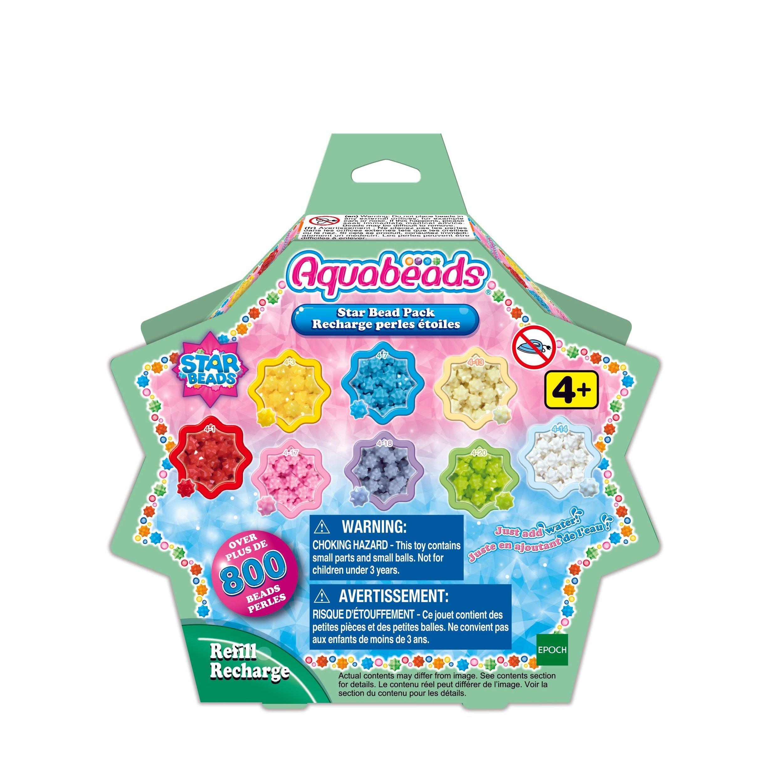 Epoch Everlasting Play-Aquabeads - Star Bead Refill Pack-AB31603-Legacy Toys