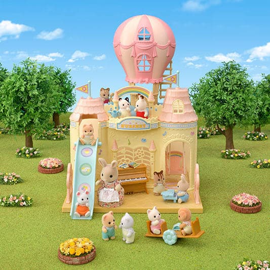 Epoch Everlasting Play-Calico Critters Baby Balloon Playhouse-CC1902-Legacy Toys