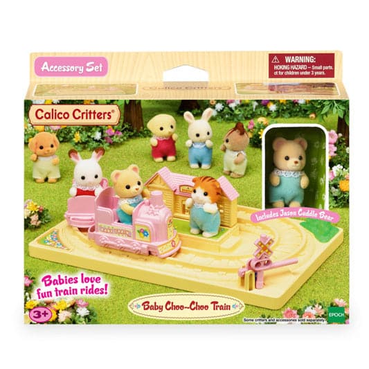 Epoch Everlasting Play-Calico Critters Baby Choo-Choo Train-CC1793-Legacy Toys