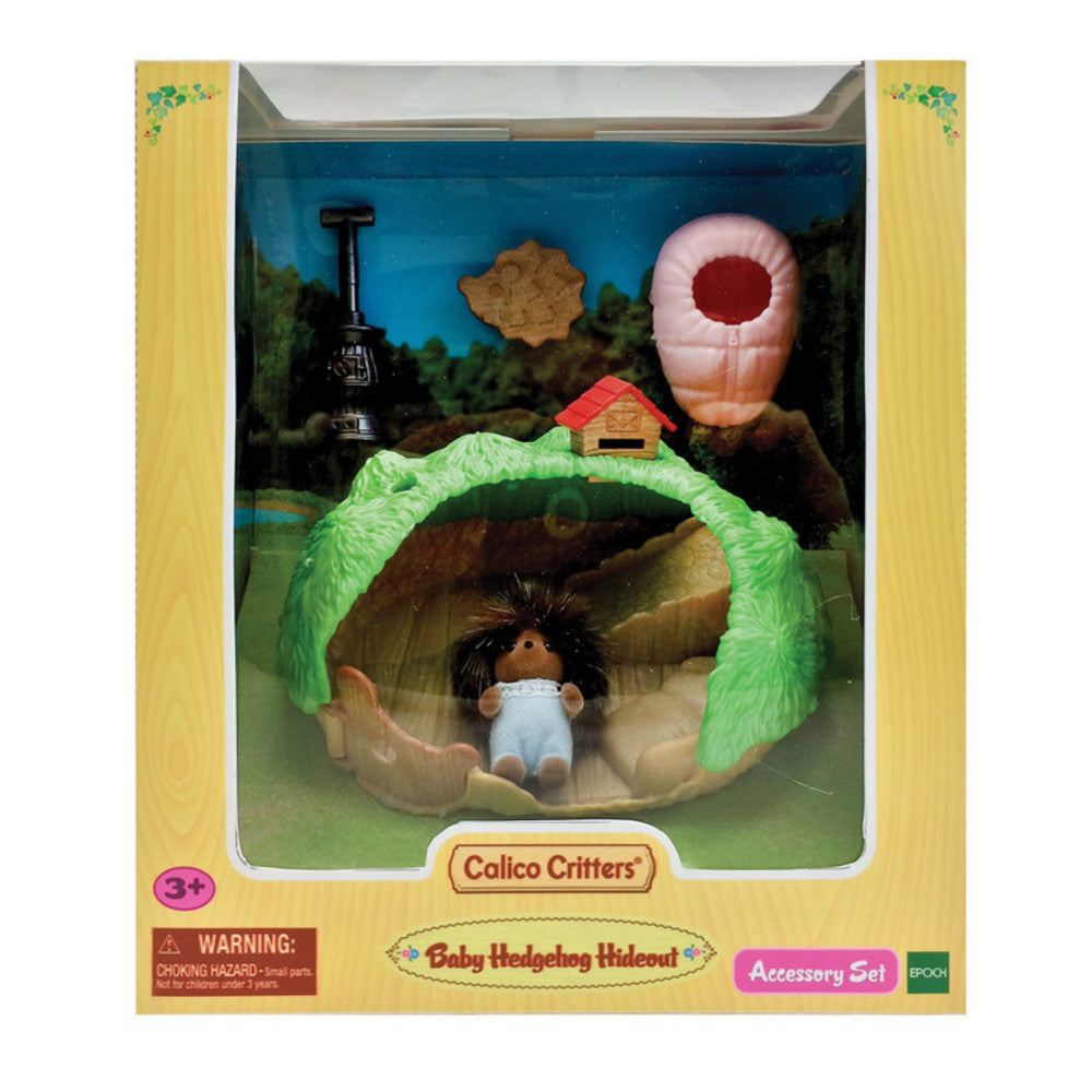 Epoch Everlasting Play-Calico Critters Baby Hedgehog Hideout-CC1888-Legacy Toys
