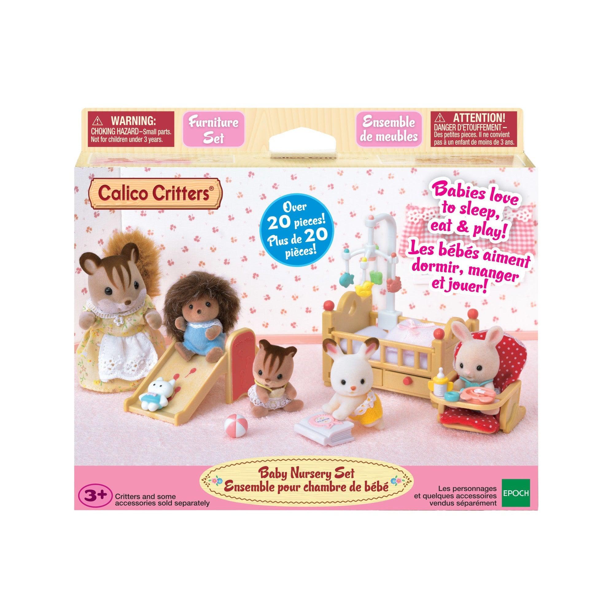 Epoch Everlasting Play-Calico Critters Baby Nursery Set-CC1750-Legacy Toys