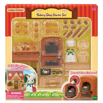 Calico Critters Playful Starter Furniture Set - Toy Dollhouse Furniture and  Accessories Set with Collectible Figure Included