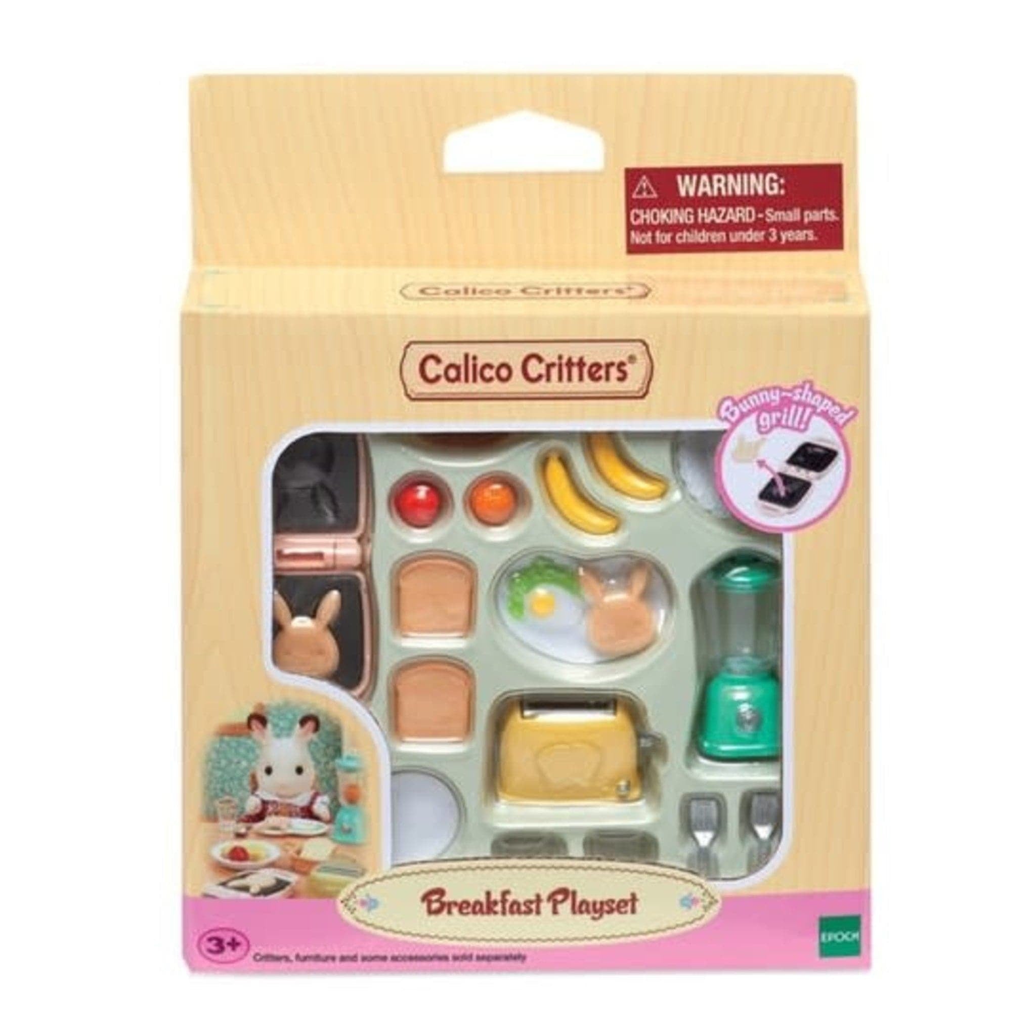 Epoch Everlasting Play-Calico Critters Breakfast Playset-CC1836-Legacy Toys