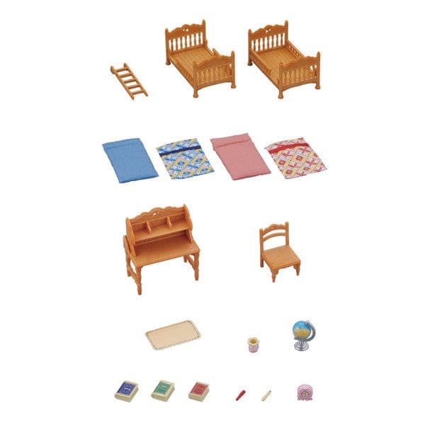 Epoch Everlasting Play-Calico Critters Children's Bedroom Set-CC1807-Legacy Toys