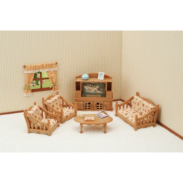Epoch Everlasting Play-Calico Critters Comfy Living Room Set-CC1808-Legacy Toys