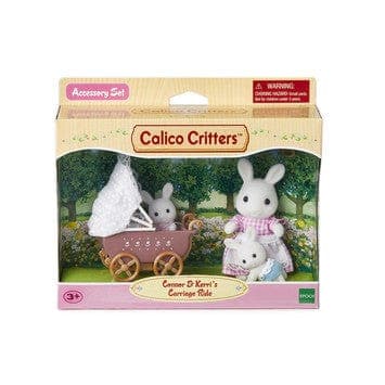 Epoch Everlasting Play-Calico Critters Connor & Kerri's Carriage Ride-CC2488-Legacy Toys