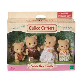 Epoch Everlasting Play-Calico Critters Cuddle Bear Family-CC1509-Legacy Toys
