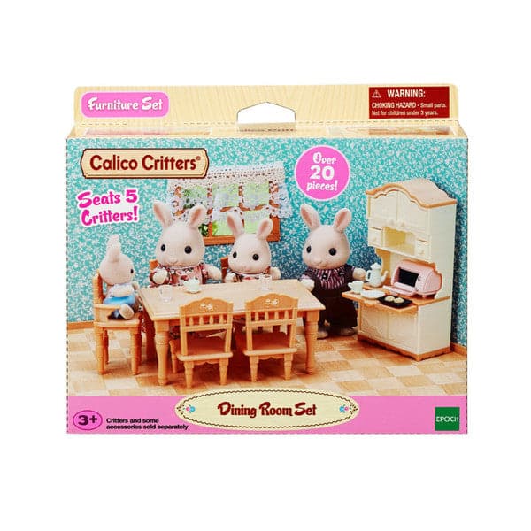 Epoch Everlasting Play-Calico Critters Dining Room Set-CC1809-Legacy Toys