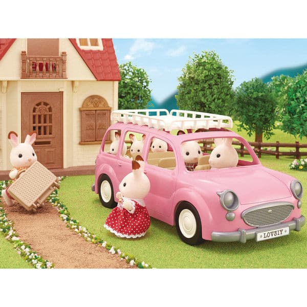 Epoch Everlasting Play-Calico Critters Family Picnic Van-CC1910-Legacy Toys