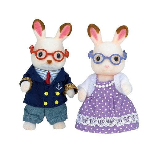 Epoch Everlasting Play-Calico Critters Hopscotch Rabbit Grandparents-CC1567-Legacy Toys