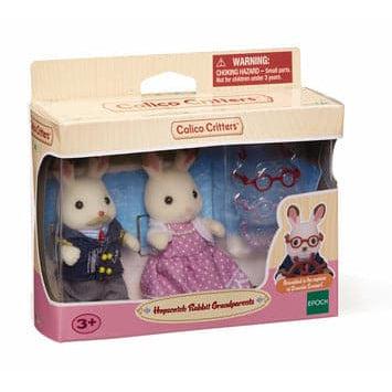 Epoch Everlasting Play-Calico Critters Hopscotch Rabbit Grandparents-CC1567-Legacy Toys