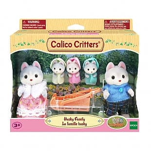 Epoch Everlasting Play-Calico Critters Husky Family-CC1976-Legacy Toys