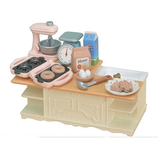 Epoch Everlasting Play-Calico Critters Kitchen Island-CC1834-Legacy Toys