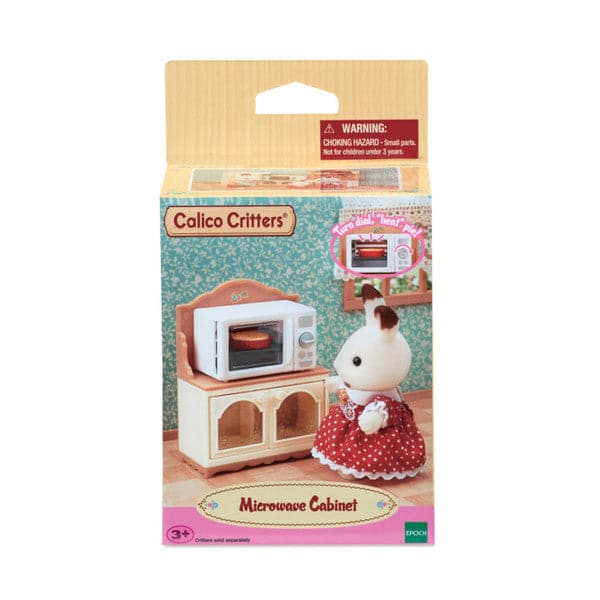Epoch Everlasting Play-Calico Critters Microwave Cabinet-CC1835-Legacy Toys