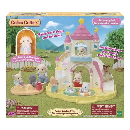 Epoch Everlasting Play-Calico Critters - Nursery Sandbox & Pool-CC2169-Legacy Toys