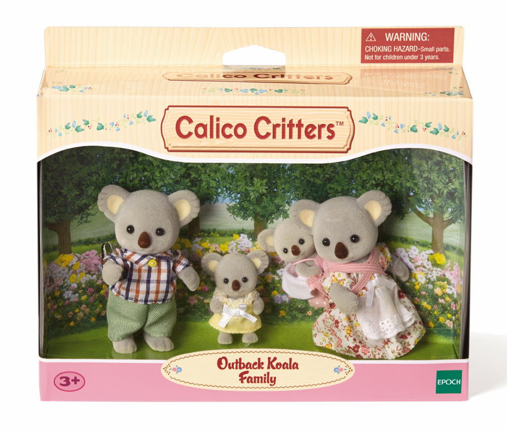 Epoch Everlasting Play-Calico Critters Outback Koala Family-CC1455-Legacy Toys