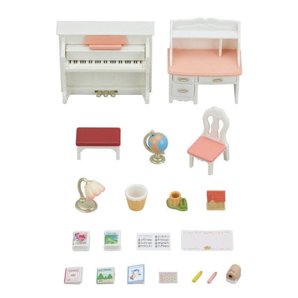 Epoch Everlasting Play-Calico Critters Piano & Desk Set-CC1746-Legacy Toys