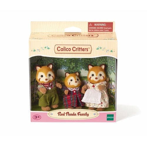 Epoch Everlasting Play-Calico Critters Red Panda Family-CC1492-Legacy Toys