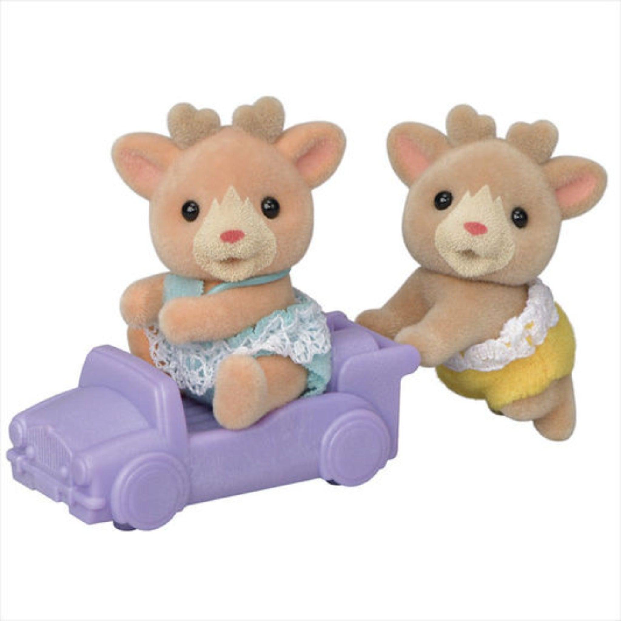 Epoch Everlasting Play-Calico Critters Reindeer Twins-CC2060-Legacy Toys