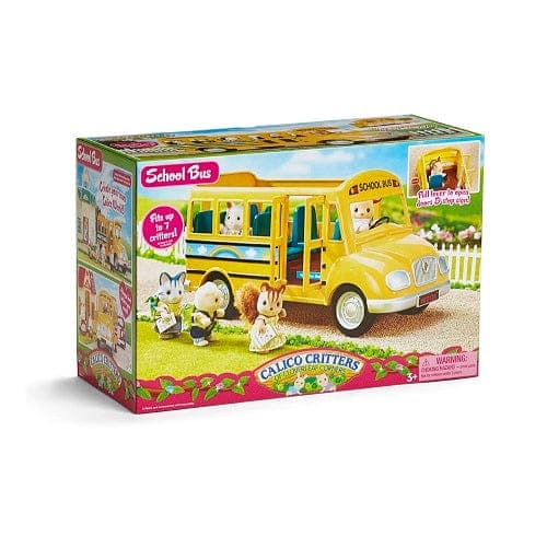 Epoch Everlasting Play-Calico Critters School Bus-CC1466-Legacy Toys