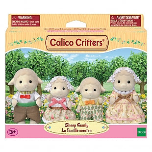 Epoch Everlasting Play-Calico Critters Sheep Family-CC1967-Legacy Toys