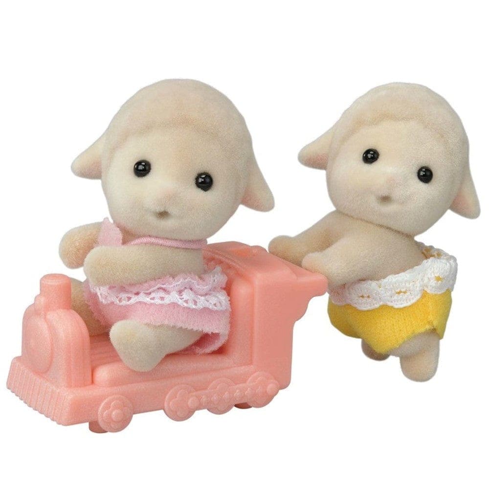 Epoch Everlasting Play-Calico Critters Sheep Twins-CC1968-Legacy Toys