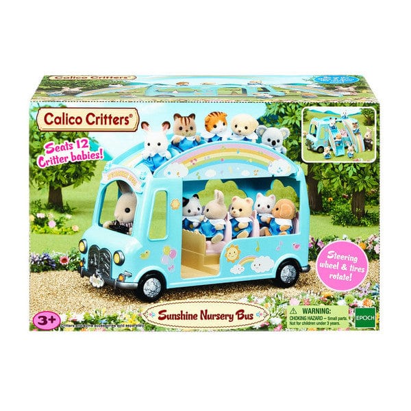 Epoch Everlasting Play-Calico Critters Sunshine Nursery Bus-CC1790-Legacy Toys