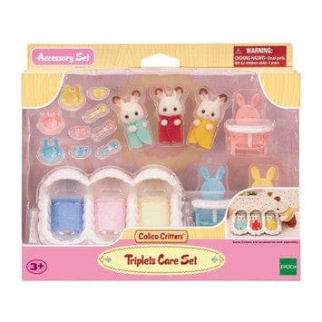 Epoch Everlasting Play-Calico Critters Triplets Care Set-CC1906-Legacy Toys