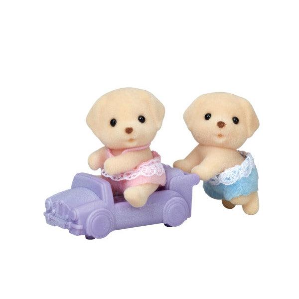 Epoch Everlasting Play-Calico Critters Yellow Labrador Twins-CC2131-Legacy Toys