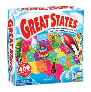 Epoch Everlasting Play-Game Zone Great States Board Game-P20026-Legacy Toys