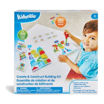 Epoch Everlasting Play-Kidoozie Create and Construct Building Kit-G02674-Legacy Toys