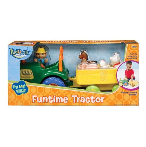 Epoch Everlasting Play-Kidoozie Funtime Tractor-G02033-Legacy Toys